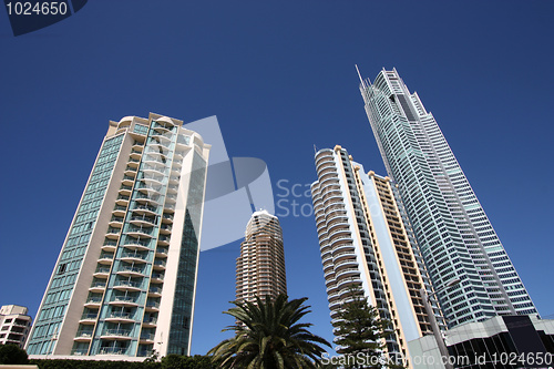 Image of Urban skyscrapers