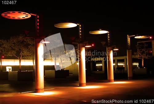 Image of Sky garden-night view