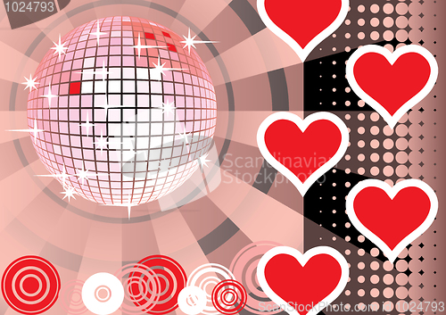 Image of To give a pink lovers party.