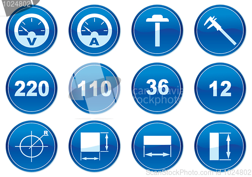 Image of Gadget icons set.