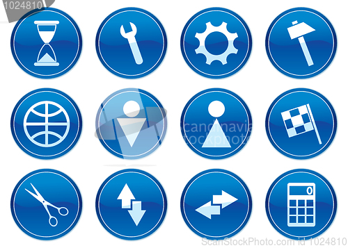 Image of Gadget icons set.