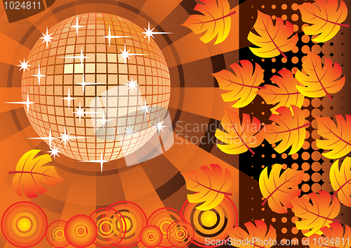 Image of To give a orange autumn party.