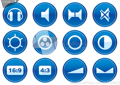 Image of Gadget icons set.