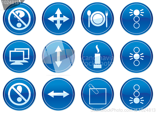 Image of Gadget icons set.