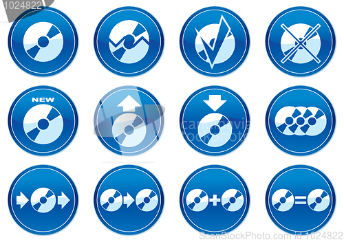 Image of Gadget icons set.