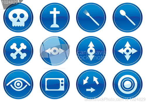 Image of Gadget icons set.