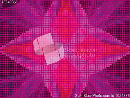 Image of Abstract purple tiles background.