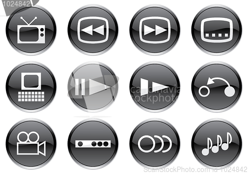 Image of Gadget icons set.