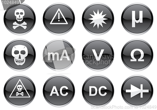 Image of Gadget icons set.