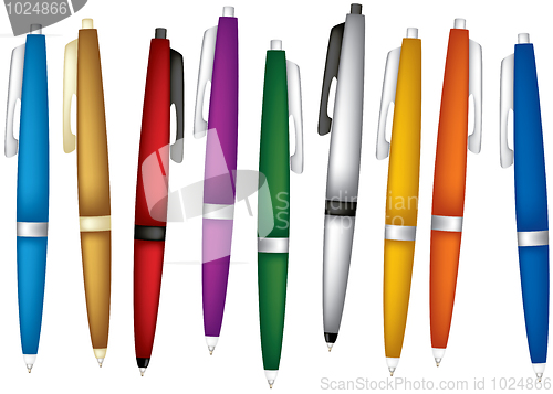 Image of Color pens. Set.