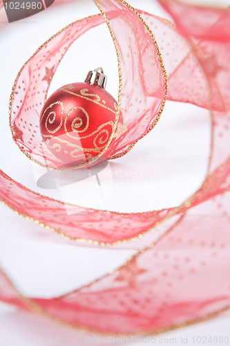 Image of Red Bauble still life