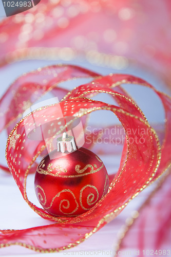 Image of Red Bauble still life