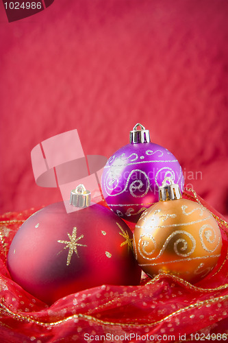 Image of Red Bauble still life
