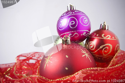 Image of Red Bauble still life