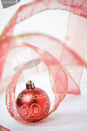 Image of Red Bauble still life