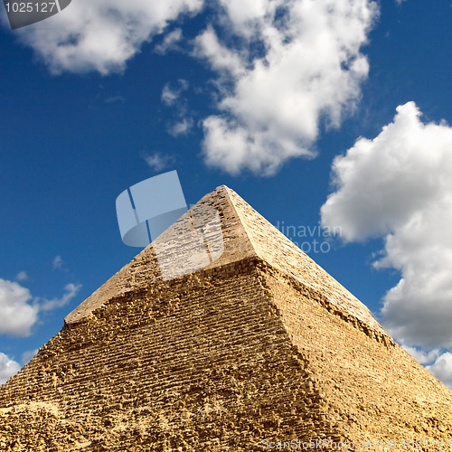 Image of giza pyramids, cairo, egypt