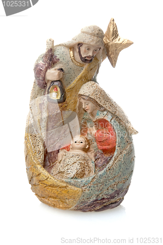 Image of Mary, Jesus and Joseph