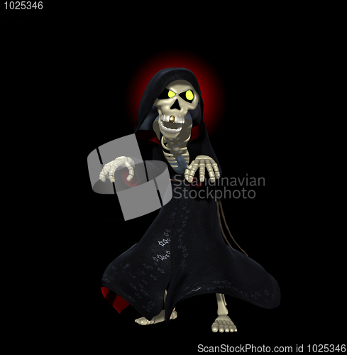 Image of The Cartoon Grim Reaper