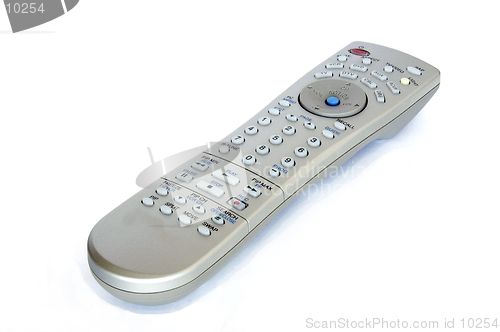 Image of Television Remote Isolated