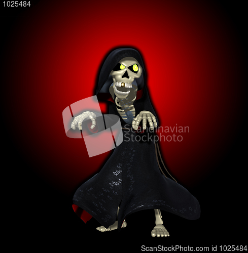 Image of The Cartoon Grim Reaper