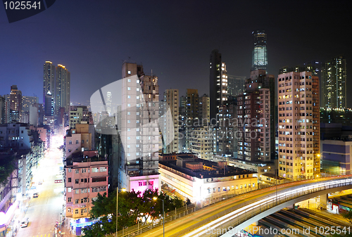 Image of Hong Kong at night