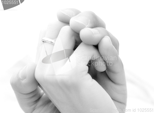 Image of couple holding hands