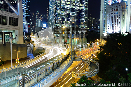 Image of traffic in downtown