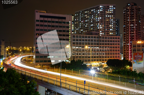 Image of Hong Kong at night