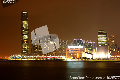 Image of Hong Kong at night