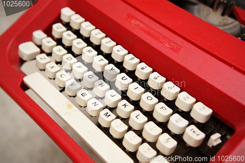 Image of old typewriter