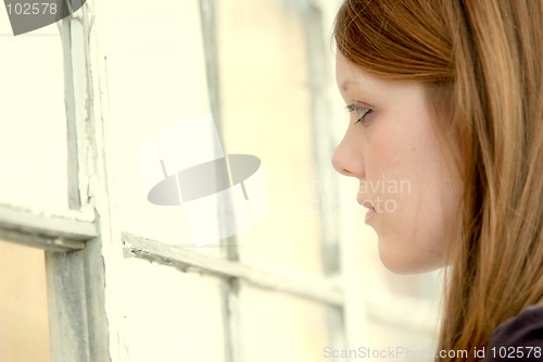 Image of girl and windows