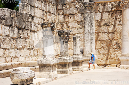 Image of Ruins of ancient Roman temple