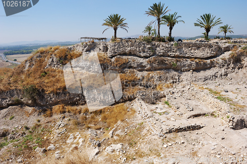 Image of Biblical place of Israel: Megiddo 