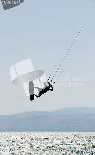 Image of Sky-surfing on lake Kinneret