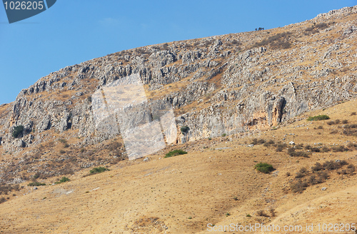 Image of Shore of lake Kinneret in the morning