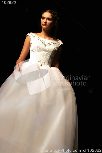 Image of Wedding dress model
