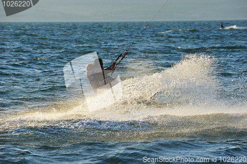 Image of Sky-surfing on lake Kinneret