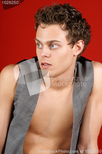 Image of Sexy young caucasian man