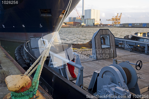 Image of Tugs alongside the quay