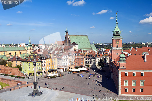 Image of Warsaw Old Town.