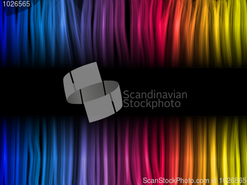 Image of Abstract Rainbow Lines Background