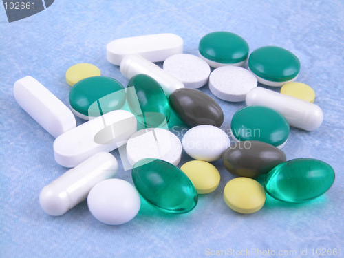 Image of various pills