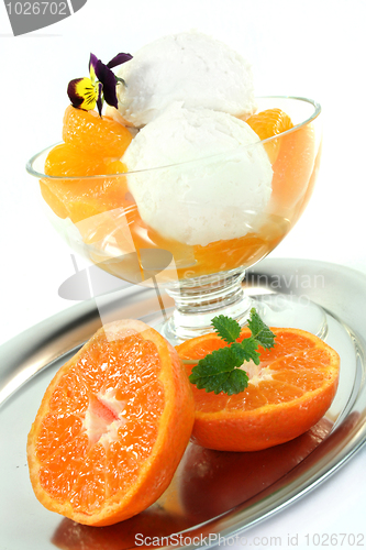 Image of Mandarin ice cream