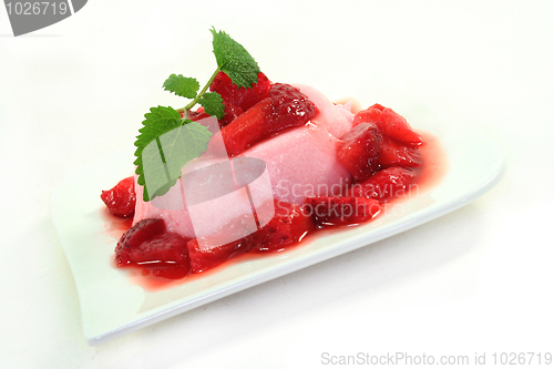 Image of Strawberry Dessert