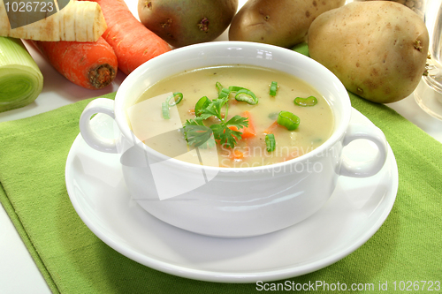 Image of Cream of potato soup