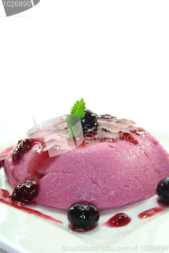 Image of Blueberry dessert