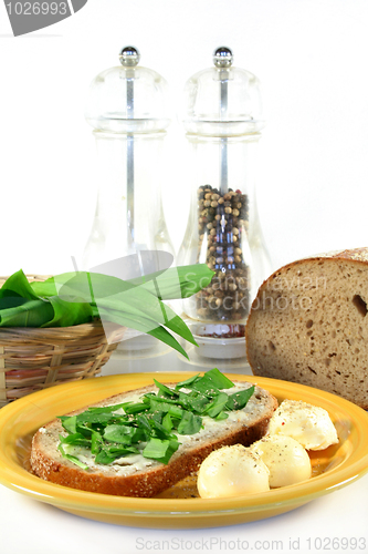 Image of Wild Garlic Bread