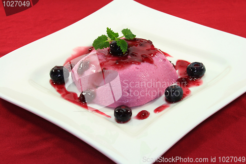 Image of Blueberry dessert