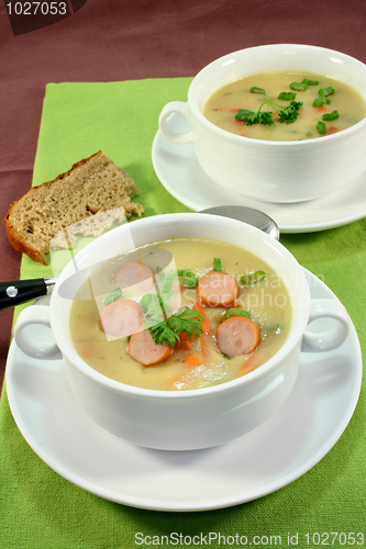 Image of Cream of potato soup