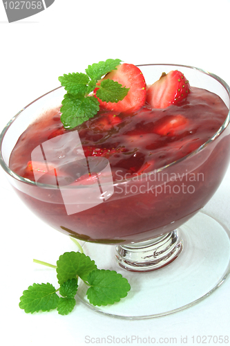 Image of Red berry compote